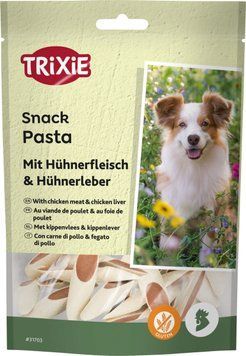Лакомство Trixie Premio Chicken Pasta для собак с куриной печенью и рыбой 100 г 31703 фото