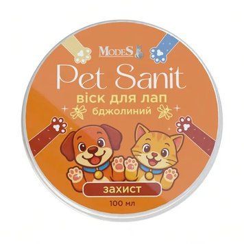 ПетСаніт PetSanit Віск для лап бджолиний 100 мл, MODES ЗС000415 фото