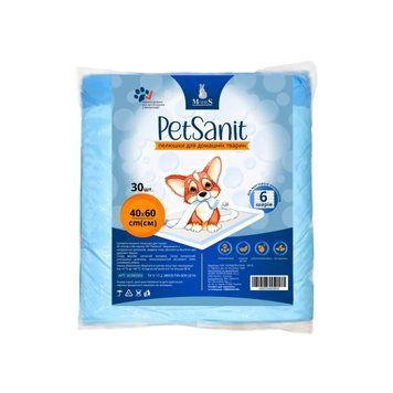 ПетСаніт (PetSanit) пелюшки для домашніх тварин 40&times;60 см №30, MODES ЗС000303 фото