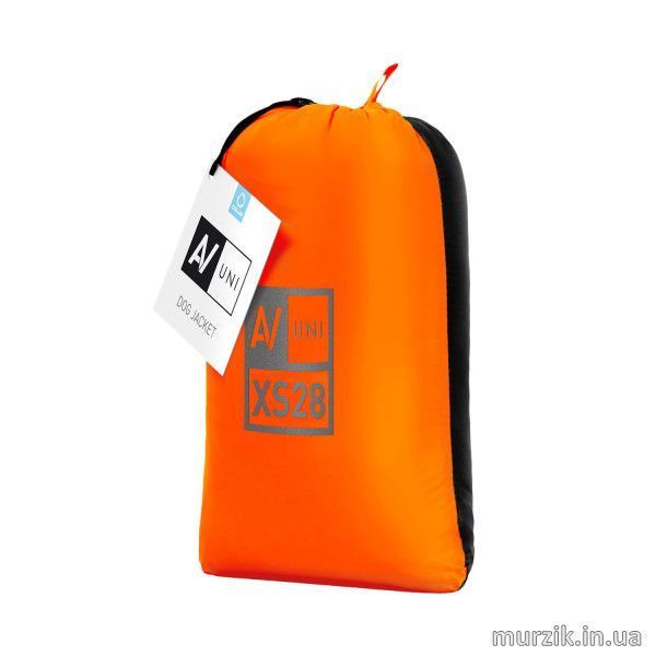 Курточка для собак Collar AiryVest UNI, двусторонняя, S38, оранжевая/черная 41497109 фото