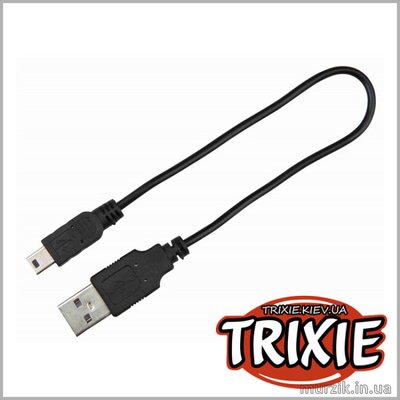 Ошейник Trixie USB светящийся для собак 70 см/o 10 мм 42449075 фото
