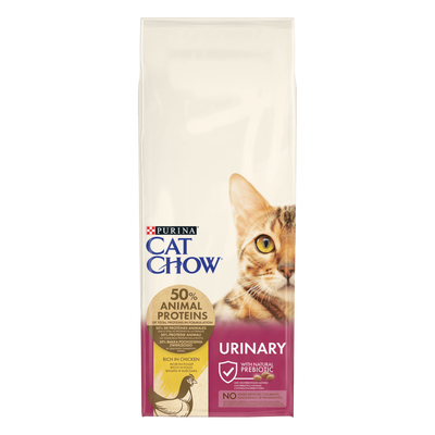 Сухий повнораціонний корм CAT CHOW® Urinary для дорослих котів, для підтримки сечовидільної системи у здоровому стані, з куркою, 1,5 кг 1712435 фото