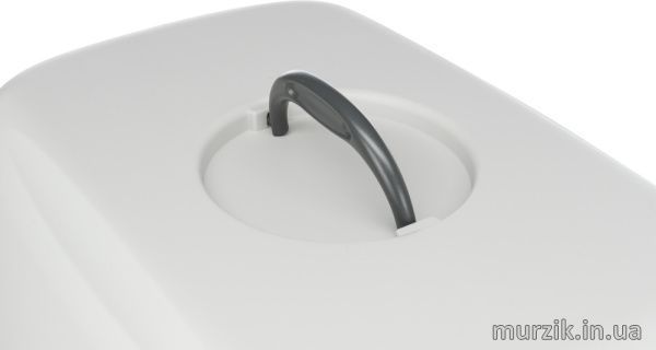 Туалет для кошек Trixie "Vico", закрытый, с дверью, 40 х 40 х 56 см, серый / белый 40271 фото