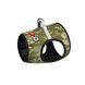 Шлея для собак мягкая WAUDOG Clothes c QR паспортом, "Милитари", XS1, В 24-27 см, С 18-20 см 228-4026 фото 1