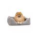 Лежак Pet Fashion Denver №1 для собак серый 60х50х18 см PR243007 фото 2