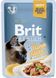 Вологий корм Brit Premium Cat Pouch для котів, філе тунця в соусі, 85 г 111252 фото 1