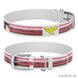 Ошейник для собак Collar WAU DOG Design DC Comics с рисунком "Чудо-женщина", 21-29 см/12 мм, натуральная кожа, белый 41477696 фото 1