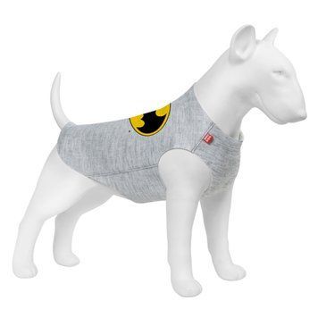 Майка для собак WAUDOG Clothes малюнок "Бетмен лого", M45, B 64-70 см, С 35-40 см 299-2001 фото
