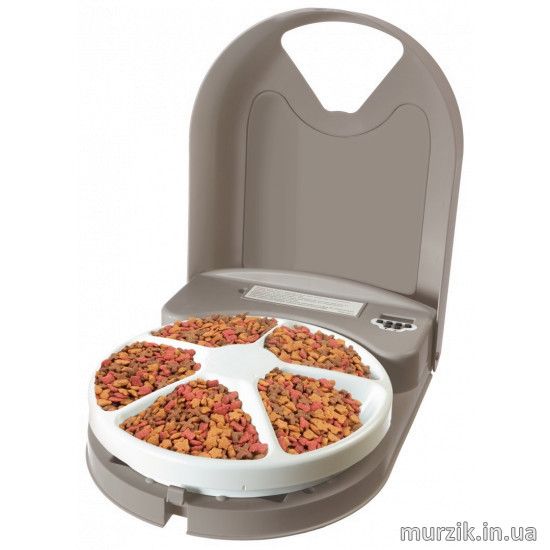 Автоматическая кормушка для котов и собак небольших пород PetSafe Eatwell 5 Meal Pet Feeder (Пэтсейф Итвелл), с таймером, на 5 порций 9151263 фото