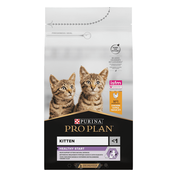 Сухой корм PRO PLAN&reg;. HEALTHY START (Здоровый Старт) для котят, с курицей 1,5 кг. 12537551 фото