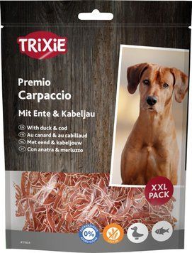 Лакомство Trixie Premio Carpaccio XXL для собак с уткой и рыбой 80 г 31804 фото