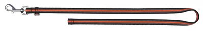 Поводок для собак Trixie Fusion Training Leash, 1,00 м / 17 мм, черный / оранжевый 42069684 фото