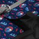 Шлея для собак м'яка WAUDOG Clothes з QR паспортом, малюнок "Бетмен червоно-блакитний", XS1, В 24-27 см, С 18-20 см 1001-4003 фото 4