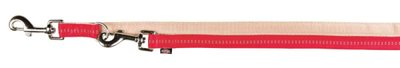Поводок-перестежка Trixie "Softline Elegance", нейлон, 2,00 м / 15 мм, красный / бежевый 42069687 фото