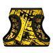 Шлея для собак м'яка WAUDOG Clothes з QR паспортом, малюнок "Бетмен ескіз", XS1, В 24-27 см, С 18-20 см 228-1081 фото 2