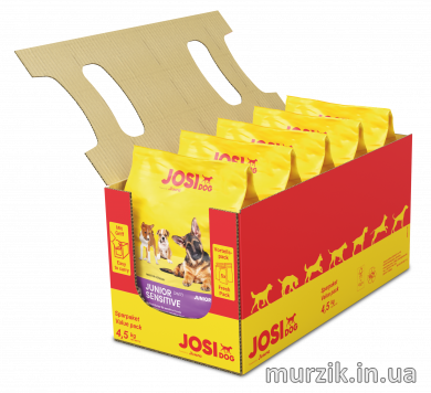 Сухий корм для цуценят Josera JosiDog Junior Sensitive (Йозера ЙозіДог Юніор Сенсітів) 4,5 кг. 50006794 фото