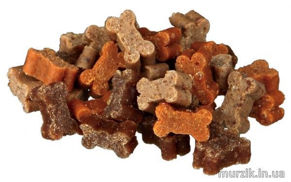 Ласощі Trixie Trainer Snack Mini Bones для собак з яловичиною ягням та птицею 500 г 31523 фото