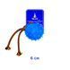 М'яч Міна з канатом жовтий розмір S-6см, Дента (Denta) іграшка для собак MODES ЗС000185 фото 2