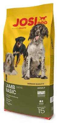 Сухий корм для собак Josera JosiDog Lamb Basic (Йозера ЙозіДог) з ягням 15 кг. 50012165 фото