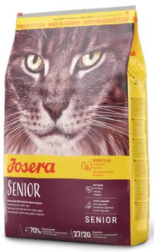 Корм Josera (Йозера) Сеньор (SENIOR) для котів старших 7 років з хронічною нирковою недостатністю 400 г. 4032254757818 фото