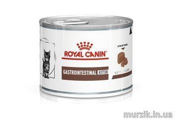 Вологий корм Royal Canin (Роял Канін) Gastrointestinal Kitten (мус) при порушенні травлення, консерви 195 г RC 12270020 фото