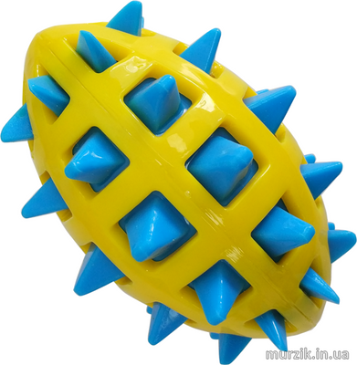 Игрушка для собак GimDog Big Bang "Мяч Регби S", 12,7 см 41486025 фото