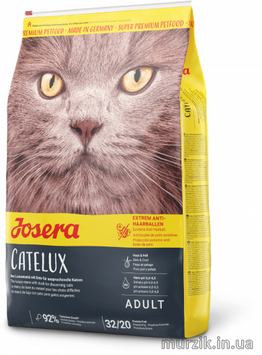 Корм Josera (Йозера) Кетлюкс (Catelux) для довгошерстних котів з качкою та картоплею 400 г. 4032254749080 фото