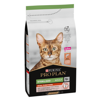 Сухой корм PRO PLAN&reg; Sterilised для взрослых стерилизованных кошек с лососем 400 г. 12539083 фото