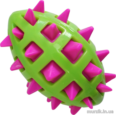 Игрушка для собак GimDog Big Bang "Мяч Регби М", 15,2 см 41486026 фото