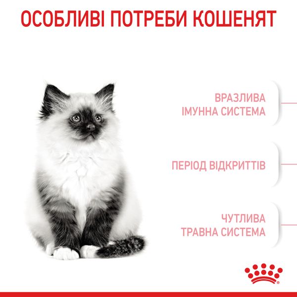 Сухой корм Royal Canin (Роял Канин) для котят до 12 месяцев Kitten 10 кг. RC 2522100 фото