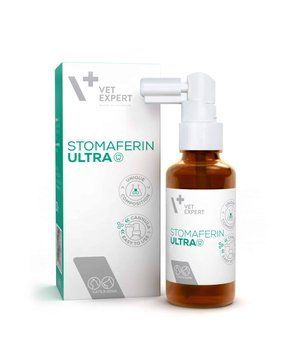 Vet Expert Stomaferin Ultra гель для поддержания здоровья ротовой полости у котов и собак, 30 мл 203785 фото