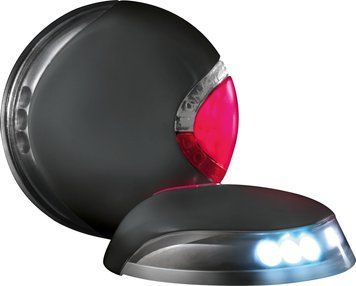 Фонарик на рулетку-поводок Flexi LED USB диаметр 7 см (черный) 44216 фото