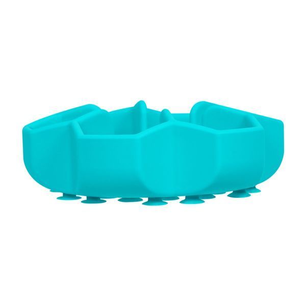 Миска для медленного кормления WAUDOG Silicone, 750 мл, голубой 235411 фото