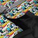 Шлея для собак м'яка WAUDOG Clothes з QR паспортом, малюнок "Бетмен комікс", XS1, В 24-27 см, С 18-20 см 1012-4005 фото 4