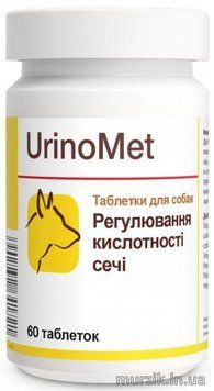 Dolfos UrinoMet (УріноМет) при захворюваннях сечовивідних шляхів, 60 таблеток 912-60 фото