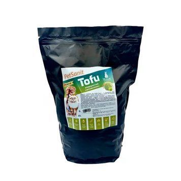 Комкующий наполнитель Tofu Premium зеленое яблоко 4л, ПетСанит (PetSanit), MODES ЗС000211 фото