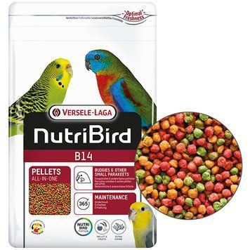 Versele-Laga NutriBird В14 ВЕРСЕЛЕ-ЛАГА НУТРІБЕРД В14 корм для хвилястих та інших маленьких папуг 0.8 кг  221013 фото