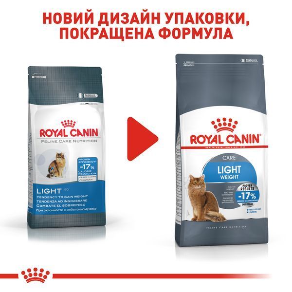 Сухий корм для кішок Royal Canin (Роял Канін) Light Weight Care для обмеження набору зайвої ваги 1,5 кг. RC 2524015 фото