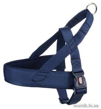 Шлея "Premium" норвежская, L&ndash;XL: 68&ndash;88 см/ 50 мм, индиго 31751609 фото