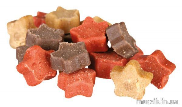 Ласощі для котів "Soft Snack Kitty Stars" з лососем і бараниною, 140 г 42733_pause фото
