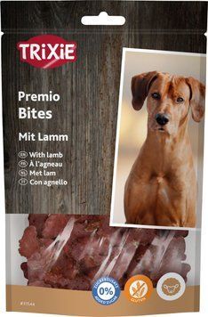 Лакомство Trixie Premio Lamb Bites для собак снеки с ягненком 100 г 31544 фото