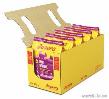 Josera (Йозера) Mini Deluxe Grainfree для собак дрібних порід с ягням та картоплею 4,5кг. 50006201 фото