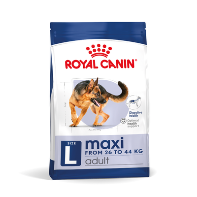 Сухой корм для собак крупных пород Royal Canin (Роял Канин) Maxi Adult 4 кг. 3007040 фото