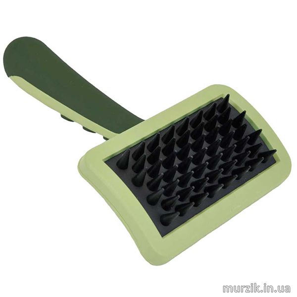 Щетка Safari Massager Brush мягкая для короткошерстных собак 17,8 см 42054817 фото