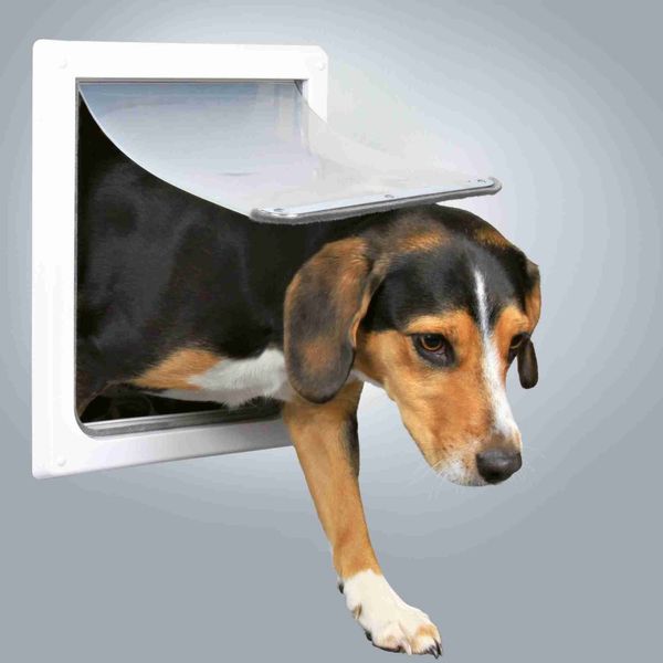 Двері Trixie FreeDog для собак, S-M 30 x 36 см (пластик) 3878 фото