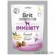 Функціональні ласощі Brit Care Dog Snack Immunity для собак для підтримки імунітету з комахами та імбиром 150 г 111421/9970 фото 1