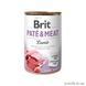 Вологий корм Brit Care Pate & Meat для собак, з ягням, 400 г 100077 фото 1