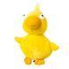 Іграшка для собак Качка з пищалкою GiGwi Plush Friendz, текстиль, МТХ, 11 см 75020 фото 1