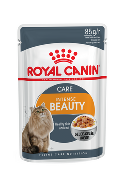 Вологий корм Royal Canin (Роял Канін) Intense Beauty для краси шкіри та шерсті пауч (у желе) 85 г/12 шт. RC 4151001 (x12) фото