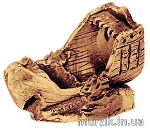 Декорация в аквариум "Кораблик" (13х10) см 32602978 фото